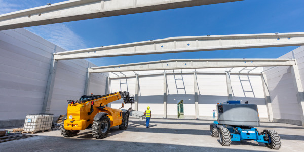 Pintar Fachadas de Naves Industriales, Fábricas y Almacenes en València · Pintar Construcción de Obra Nueva